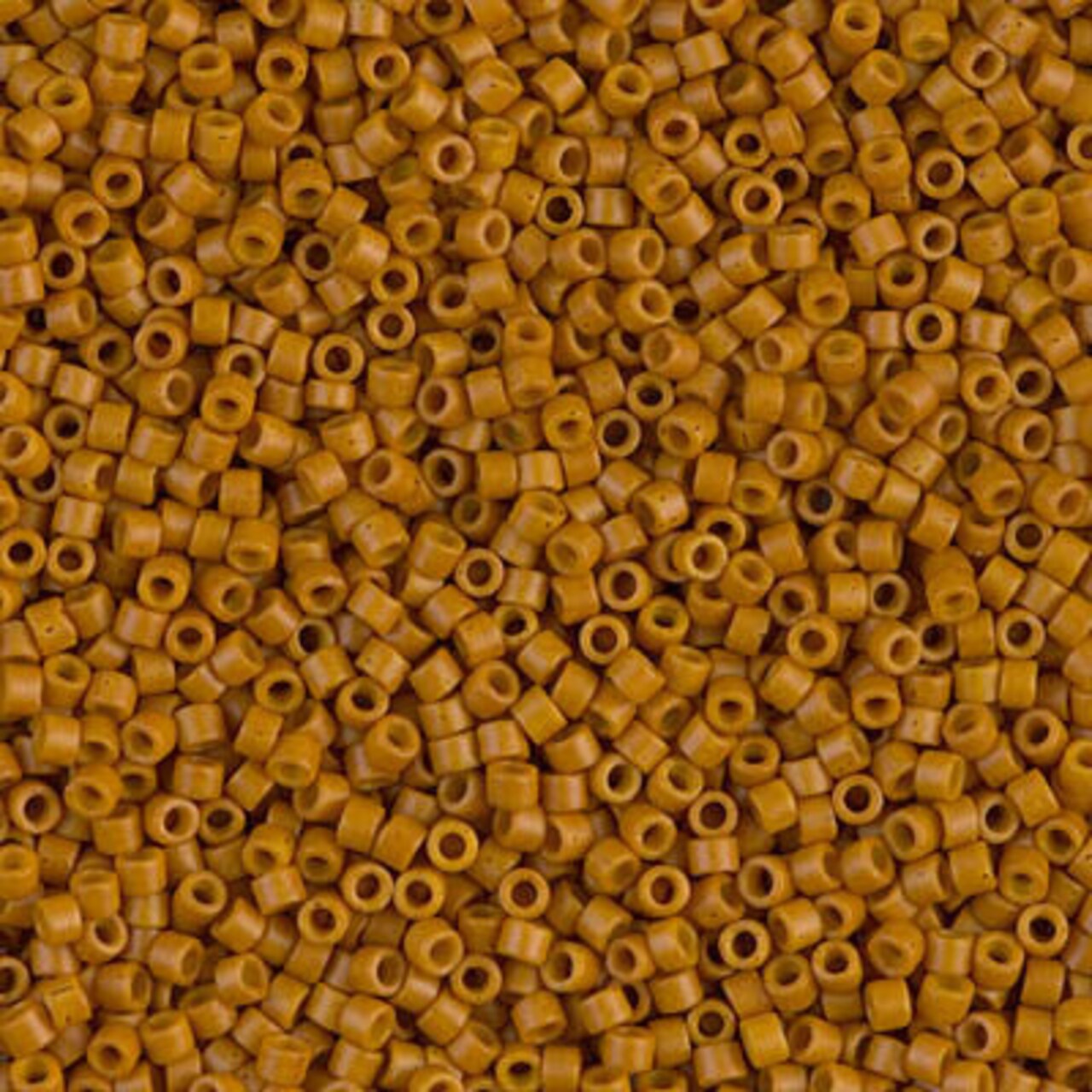 Miyuki Delica Bead 11/0 - DB0653 - Dyed Opaque Pumpkin - Color May Rub